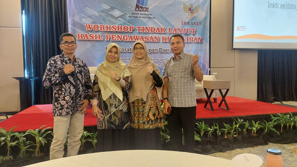 DIREKTORAT KEARSIPAN DAERAH II (WILAYAH BARAT I) MENGGELAR WORKSHOP