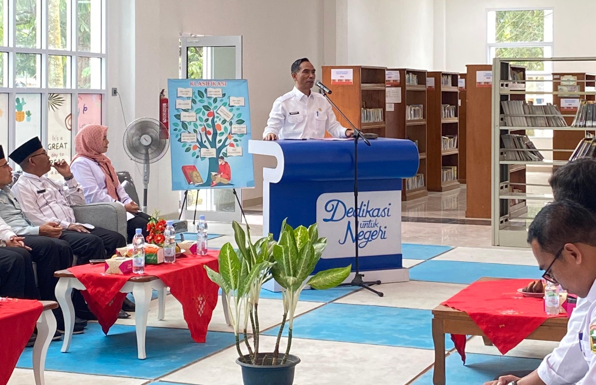 KEGIATAN SOFT LAUNCHING GEDUNG LAYANAN PERPUSTAKAAN UMUM DAERAH KABUPATEN SOLOK