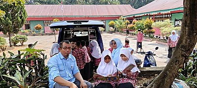 Pelayanan Perpustakaan keliling hari kamis tgl 16 Juli 2026 - foto 2