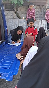 Pelayanan Perpustakaan keliling hari kamis tgl 16 Juli 2026 - foto 3