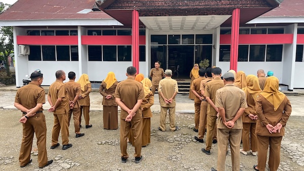 Dinas Perpustakaan Dan Kearsipan Kabupaten Solok Laksanakan Apel